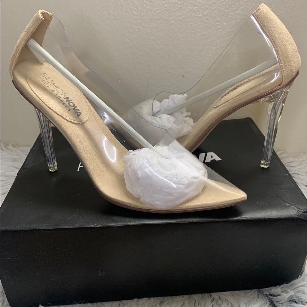 Heels. Never worn. Brand new. Heels still in original packaging